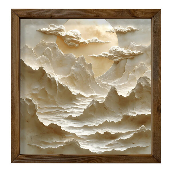 Πίνακας σε καμβά Jedia pakoworld με ψηφιακή εκτύπωση 50x3.5x50εκ.  071-001576