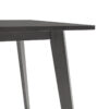 Τραπέζι Benson pakoworld MDF σε rustic grey απόχρωση 80x80x75εκ.  097-000002