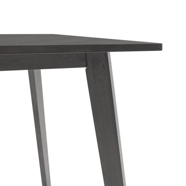 Τραπέζι Benson pakoworld MDF σε rustic grey απόχρωση 80x80x75εκ.  097-000002