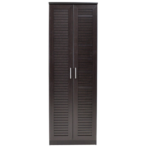 Παπουτσοθήκη-ντουλάπα SANTE pakoworld 21 ζεύγων χρώμα wenge 60x37x183εκ.  123-000006