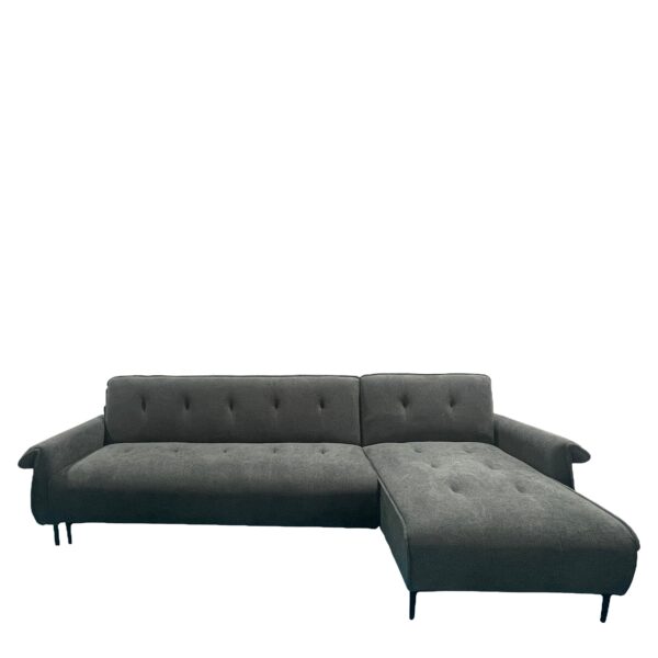 Καναπές Κρεβάτι Γωνιακός Αναστρέψιμος ArteLibre SOMERO Σκούρο Γκρι 286x144x84cm.  14300034