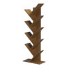 230-000154-2 Βιβλιοθήκη Fyllo pakoworld καρυδί 50x25x141.5εκ. 230-000154