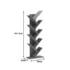 230-000154-4 Βιβλιοθήκη Fyllo pakoworld καρυδί 50x25x141.5εκ. 230-000154