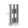 Βιβλιοθήκη Dividre pakoworld sonoma oak μελαμίνης 80x30x181εκ.  249-000049