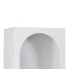 260-000041-3 Βιβλιοθήκη Emersi pakoworld mdf σε λευκή απόχρωση 48x35x180εκ. 260-000041