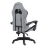 275-000015-2 Καρέκλα γραφείου gaming Gline pakoworld μαύρο-γκρι ύφασμα μαύρο pp 60x59x118εκ. 275-000015