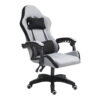 275-000015-3 Καρέκλα γραφείου gaming Gline pakoworld μαύρο-γκρι ύφασμα μαύρο pp 60x59x118εκ. 275-000015