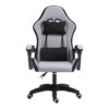 275-000015-5 Καρέκλα γραφείου gaming Gline pakoworld μαύρο-γκρι ύφασμα μαύρο pp 60x59x118εκ. 275-000015