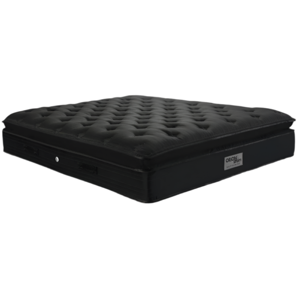 black_pillowtop Στρώμα EN41 BLACK MEMORYGEL SOFT AFROLATEX G-PILLOWTOP ORIONZONE HIGH POCKET
