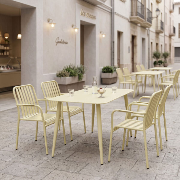 Καρέκλα catering-συνεδρίου πτυσσόμενη Edison pakoworld λευκό 38x49x73εκ.  326-000061
