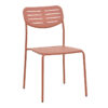 200-001697-4 Τραπεζαρία Moraja Deraby I pakoworld σετ 3τεμ terracotta μέταλλο 70x70x73εκ. 200-001697